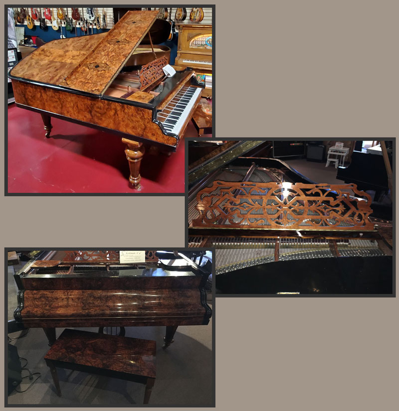 1842 Kirkman Grand Piano