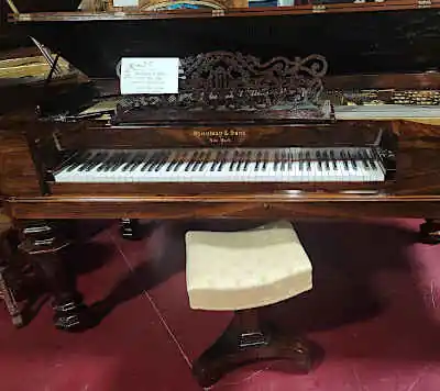 1864 Steinway & Sons Square Grand Piano
