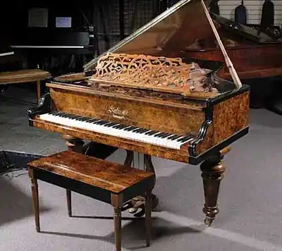 Kirkman circa 1842 Grand Piano
